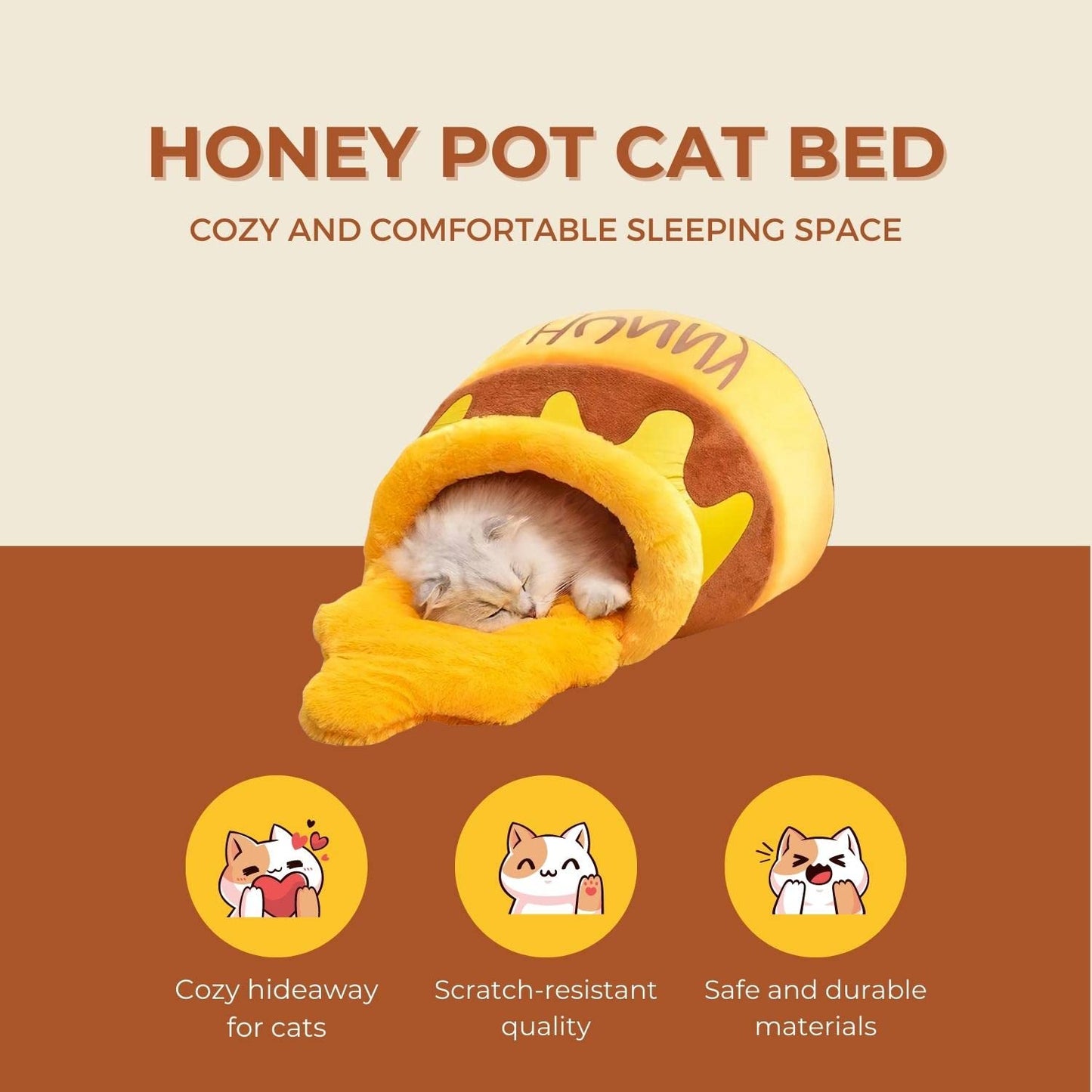 Honey Pot Cat Bed