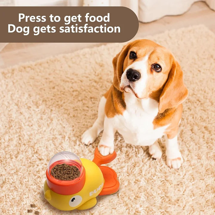 Duck Feeder Toy for Cat Dog