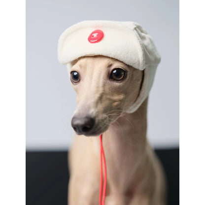 Fleece Aviator Dog Hat for Greyhounds – Warm Cap for Small &amp; Medium Dogs