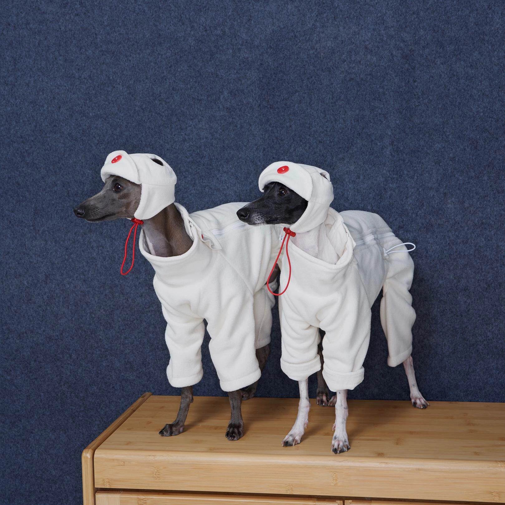 Fleece Aviator Dog Hat for Greyhounds – Warm Cap for Small &amp; Medium Dogs