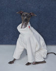 Whippet & Greyhound Fleece Jumpsuit – Anti-Static Reversible Winter Onesie