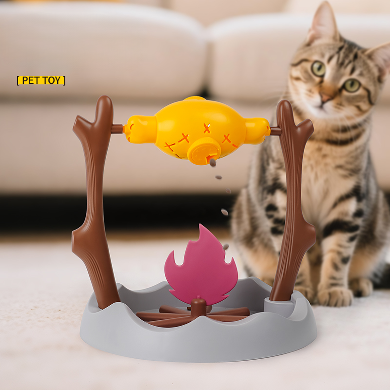 BBQ Toy Feeder for Cat Interactive Fun Toy