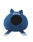 Blue Cat Wool Cave Cozy Hideaway for Cats