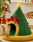 Christmas Tree Cat Nest