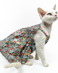 Cute Floral Sundress For Cats