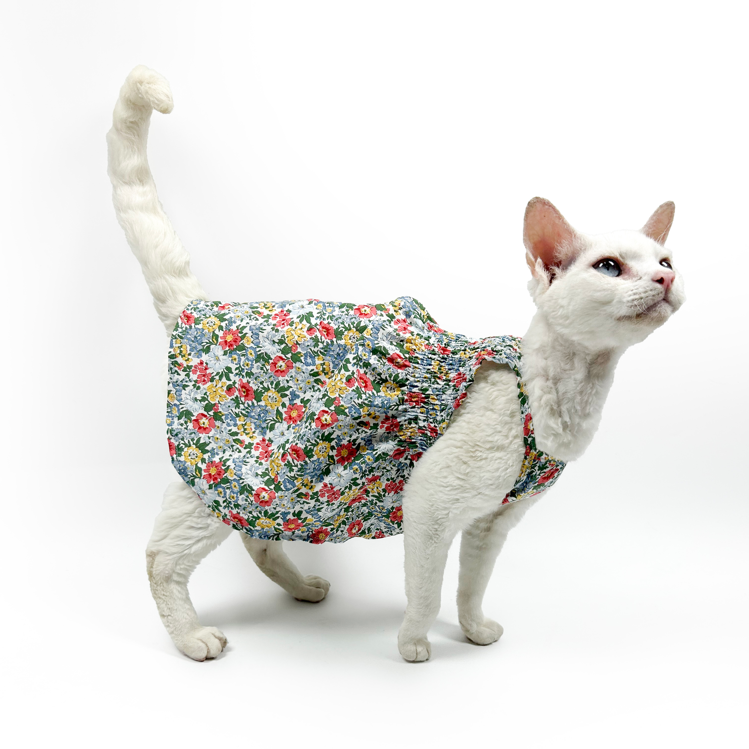 Cute Floral Sundress For Cats