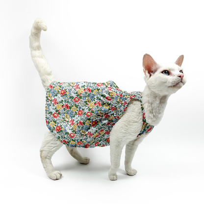 Cute Floral Sundress For Cats