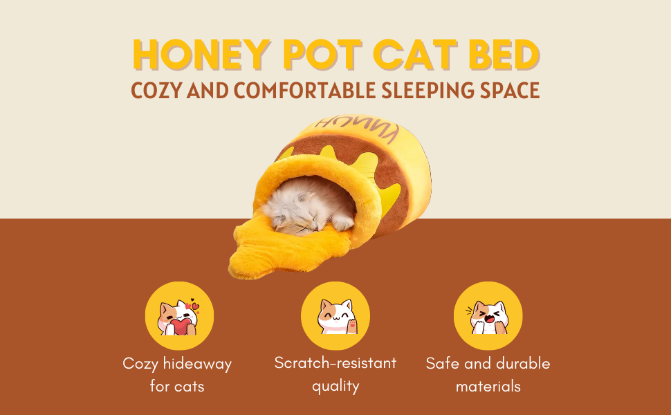 Honey Pot Cat Bed