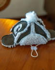 Fleece Aviator Hat for Sphynx & Devon Rex Cats - Ear-Out Winter Cap