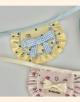 Handmade Pet Bib - Marshmallow Bow