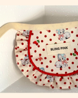 Handmade Pet Bib with Cherry