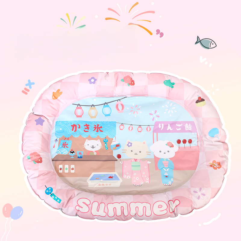 Pet Summer Ice Cushion Cool Gel Pad for Cats and Dogs