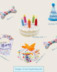 Dog Birthday Toy Set