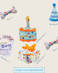 Dog Birthday Toy Set
