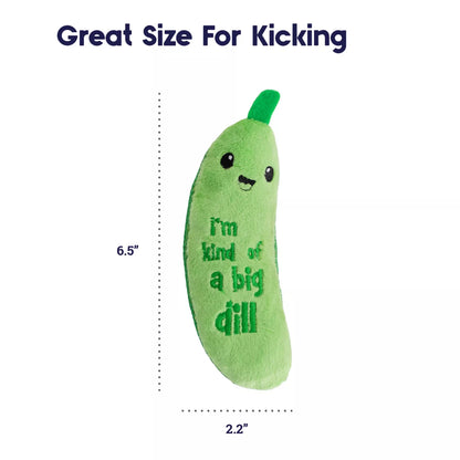 Crunchy Catnip Pickle Cat Toy