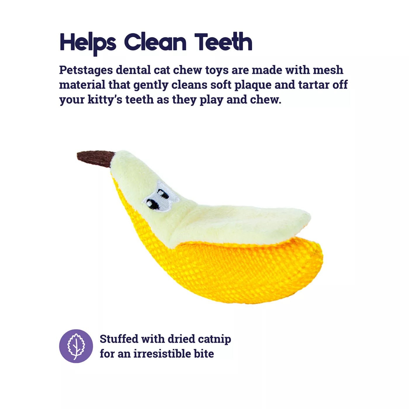 Dental Banana Teether Cat Toy