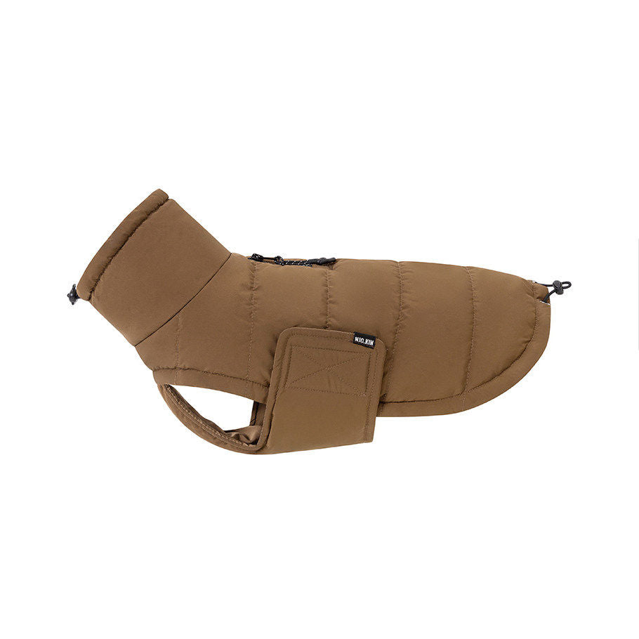 Puffer Turtleneck Vest Dog Cat Clothes Water-Resistant Anti-Static Winter Jacket