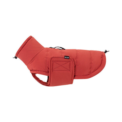 Puffer Turtleneck Vest Dog Cat Clothes Water-Resistant Anti-Static Winter Jacket