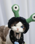 Quirky Frog Hat for Cat and Dog