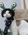 Quirky Frog Hat for Cat and Dog