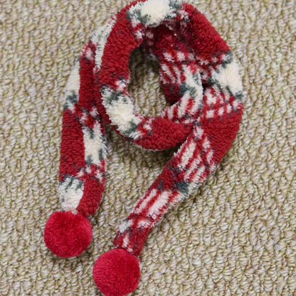 Red Plaid Set DevonRex Sphynx Cat Clothes