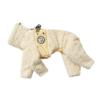 Warm Lamb Fleece Snowsuits for Italian Greyhounds &amp; Whippets