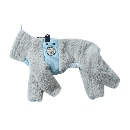 Warm Lamb Fleece Snowsuits for Italian Greyhounds &amp; Whippets