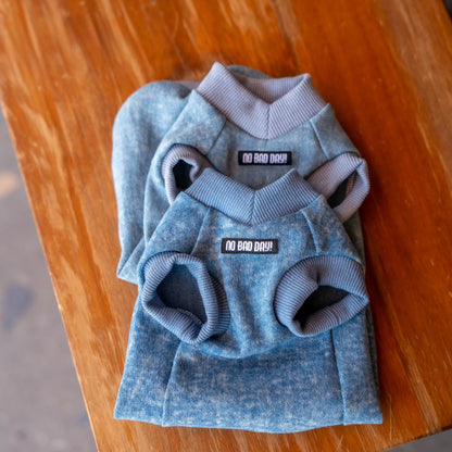 Sphynx Stretch Denim Sweatshirts for Cats