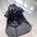 Black organza princess dress for hairless cats