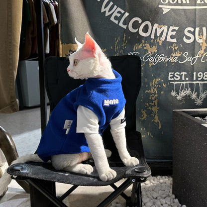 The 2-in-1 Polar Fleece Shirt Cat Clothes
