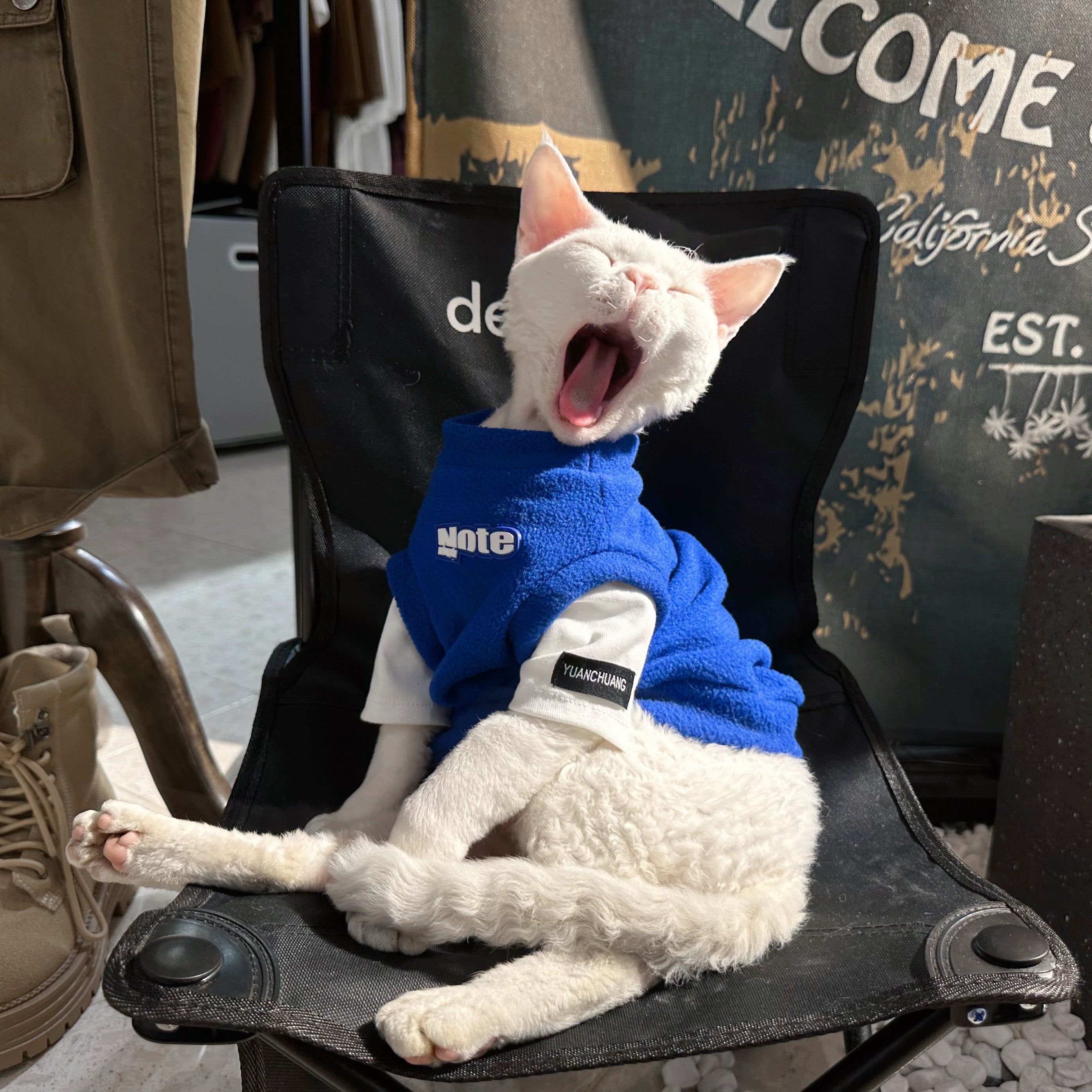 The 2-in-1 Polar Fleece Shirt Cat Clothes