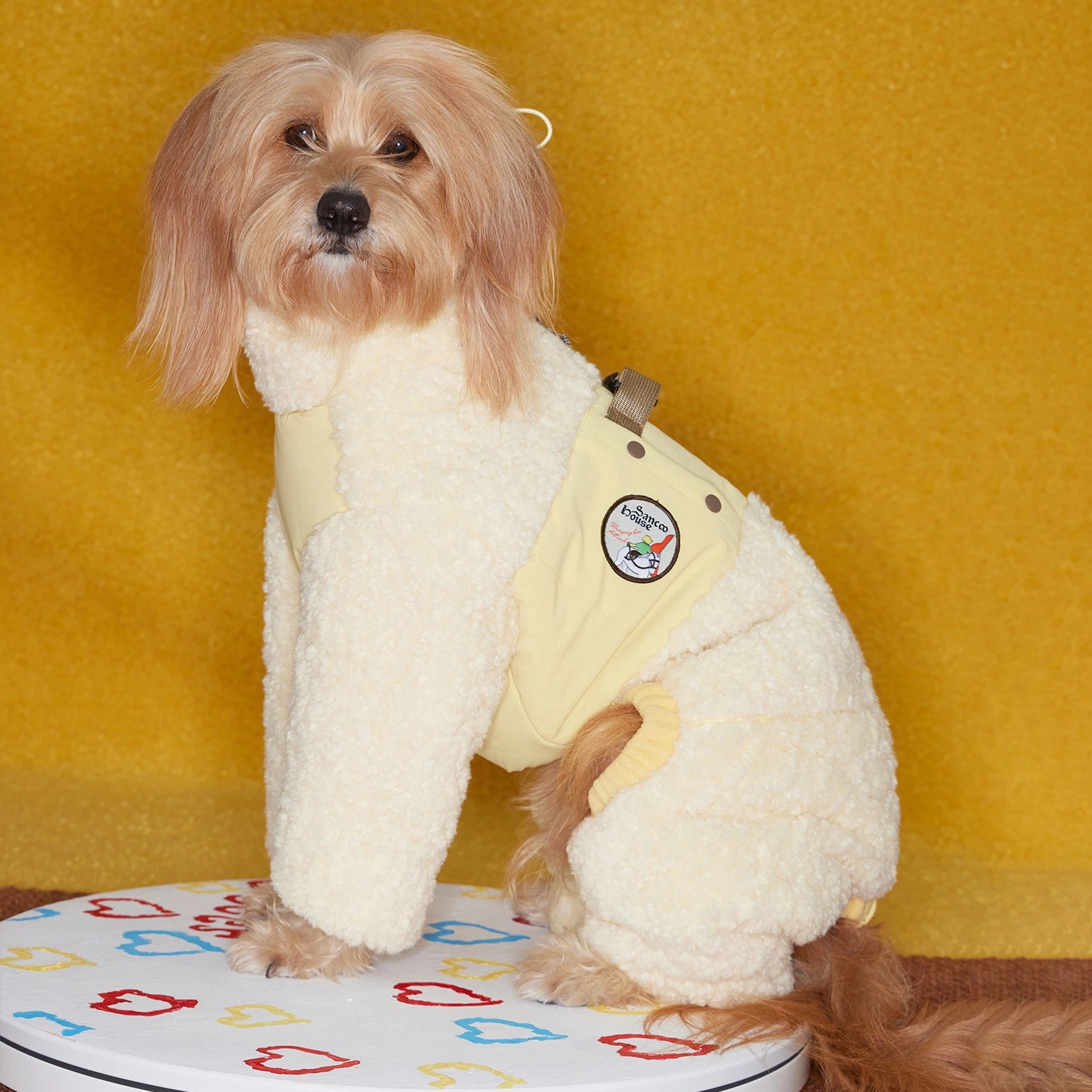 Italian Greyhound &amp; Whippet Snowsuit – Lamb Fleece Winter Onesie