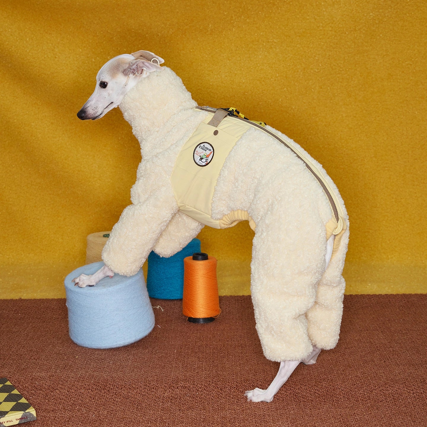 Warm Lamb Fleece Snowsuits for Italian Greyhounds &amp; Whippets