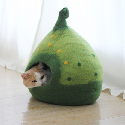 Wizard Wool Cat Cave - Pet Bed