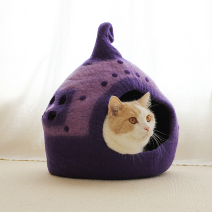 Wizard Wool Cat Cave - Pet Bed