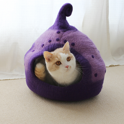 Wizard Wool Cat Cave - Pet Bed