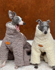 Greyhound & Whippet Wool Blend Onesie – Warm Knit Jumpsuit