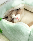 Banana Edamame Cat Bed