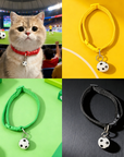 Soccer Fan Pet Bucket Hat & Necklace Set