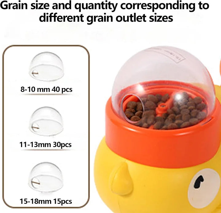 Duck Feeder Toy for Cats and Dogs Interactive Fun Toy