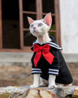 Sailor Kitty Cotton Hoodie Costumes for Cats