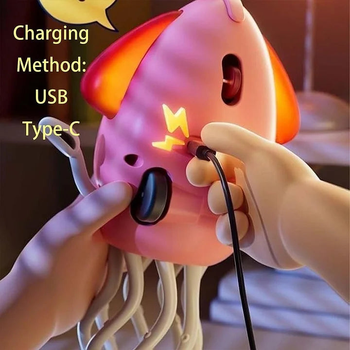 Dancing Octopus Toy Electric Automatic Obstacle Avoidance Fun 