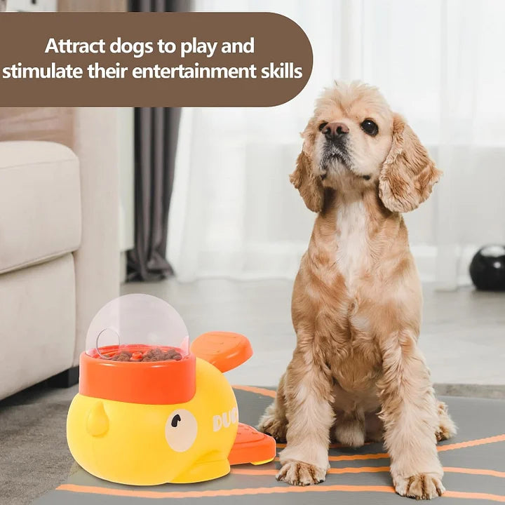 Duck Feeder Toy for Cat Dog
